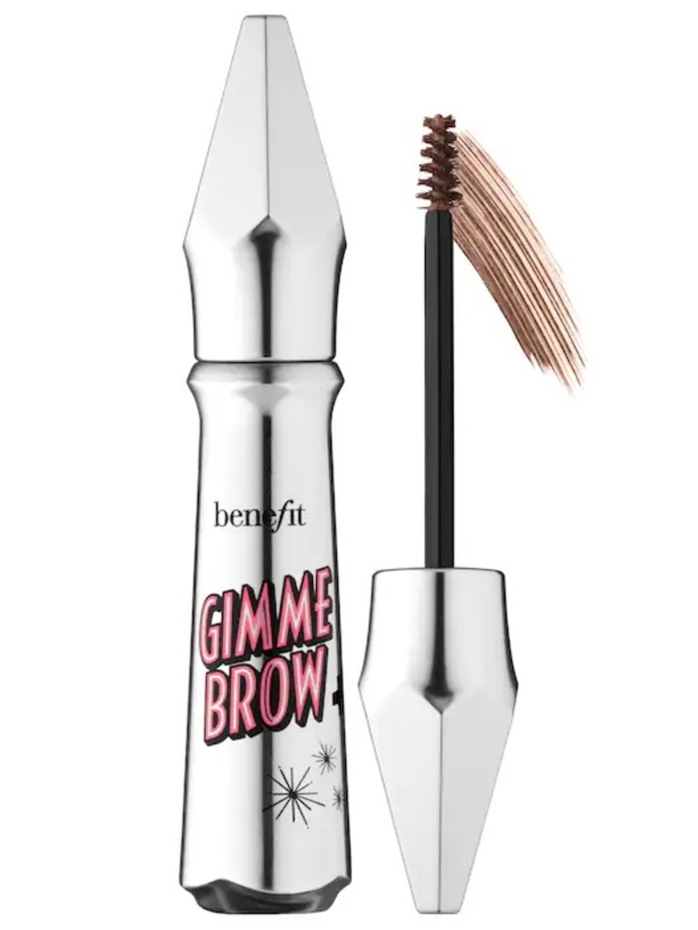 Benefit Gimme Brow+ Brow Volumizing Fiber Gel 3.5 warm auburn brown NWT
